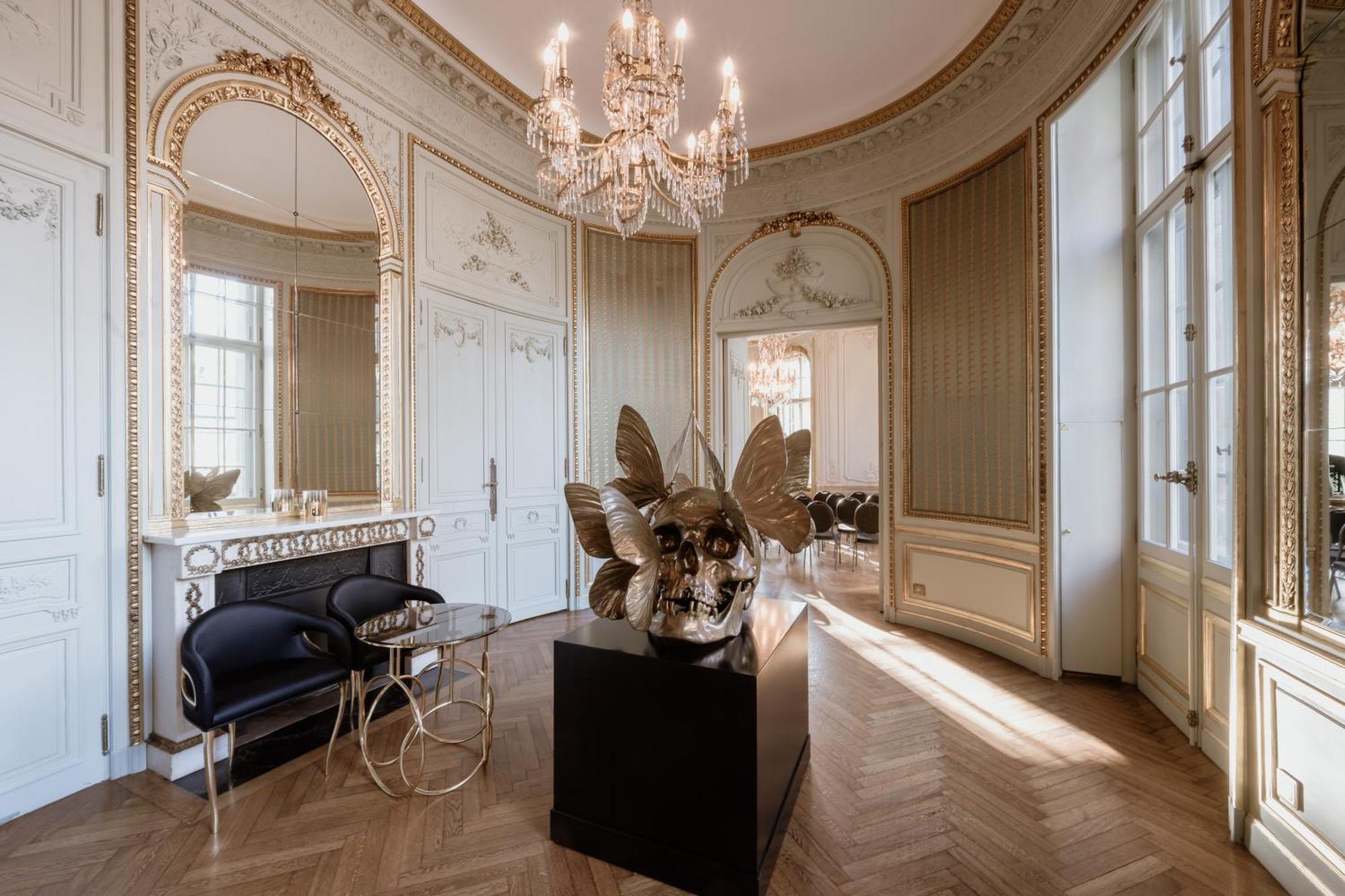 Schlosshotel ベルリン エクステリア 写真 The salon of the French Embassy in Berlin