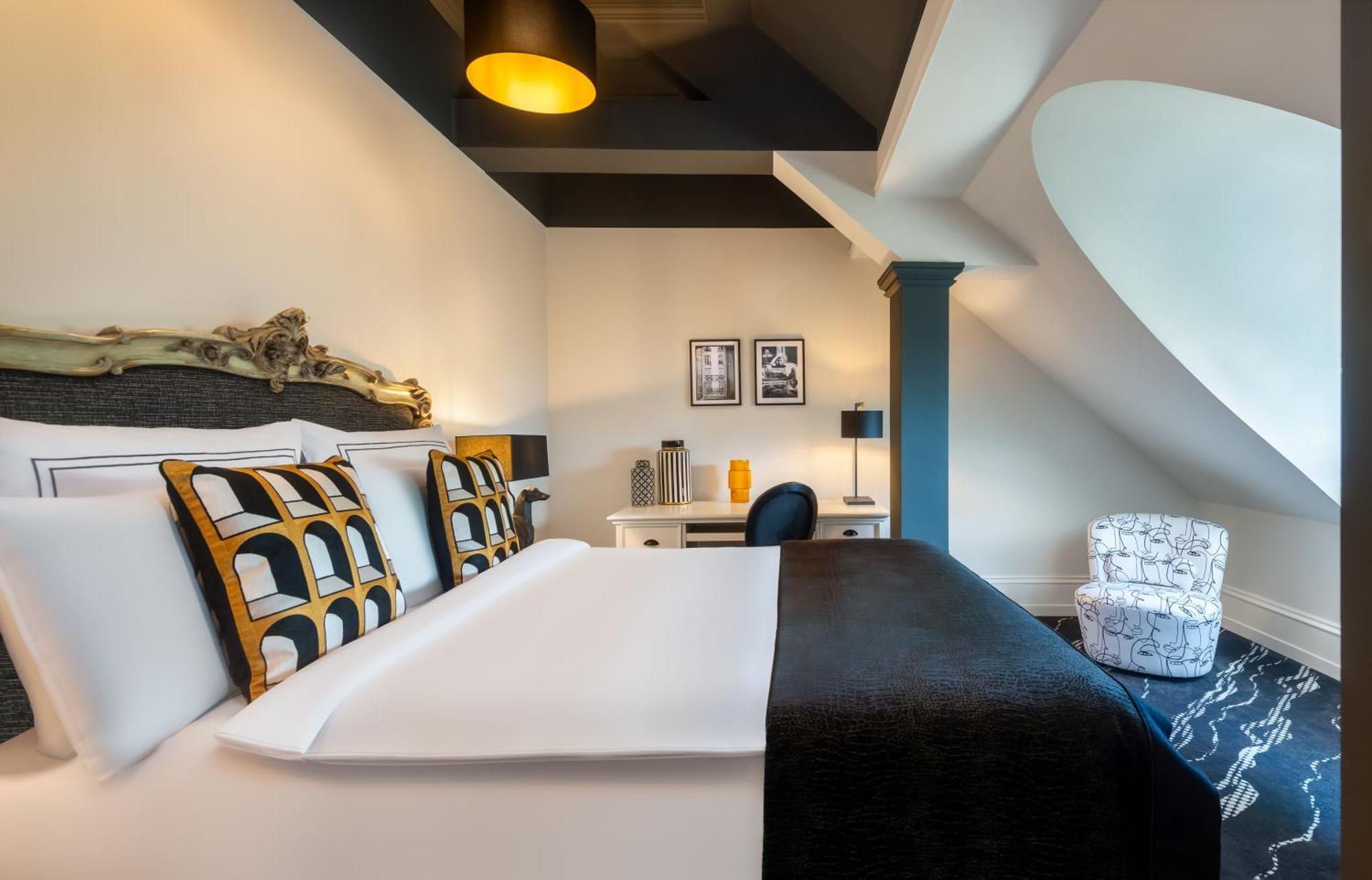 Schlosshotel ベルリン エクステリア 写真 A bedroom at the hotel